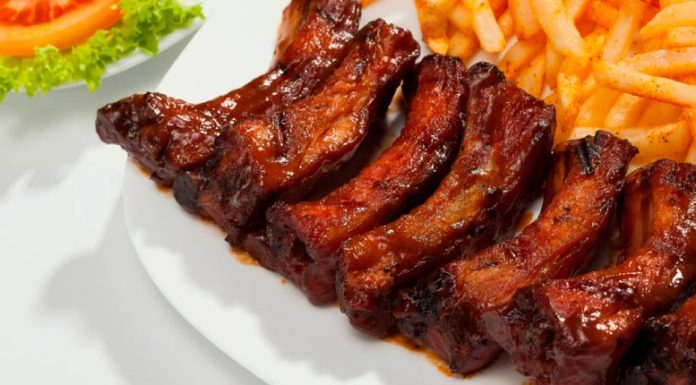 Costillitas de cerdo BBQ