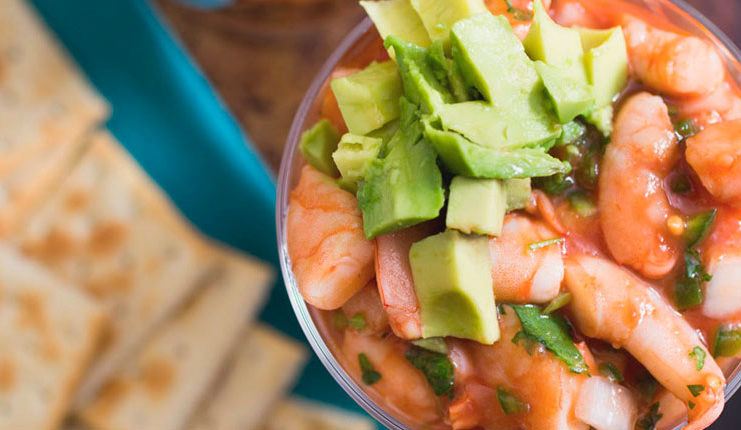 Cóctel de camarones