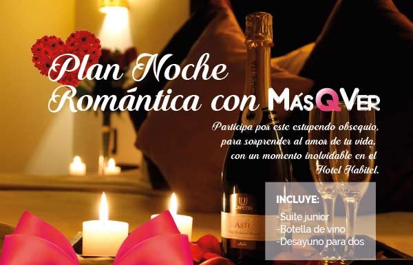 Gánate una noche romántica con nuestra revista Másqver