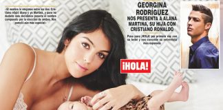 Por fin conocemos a la hermosa hija de Georgina y Cristiano. Alana Martina