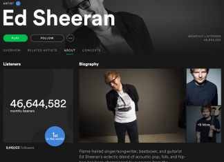 «Shape of you» y «Despacito» las canciones más escuchadas del año