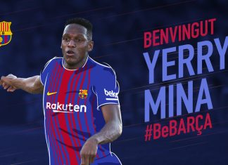 Yerry Mina y su llegada al FC Barcelona