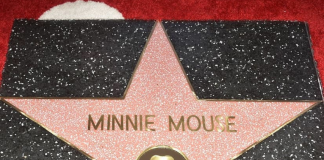 Minnie Mouse ya se encuentra en el paseo de la fama