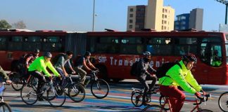 100 kilómetros de Ciclovía para jornada del Día sin Carro