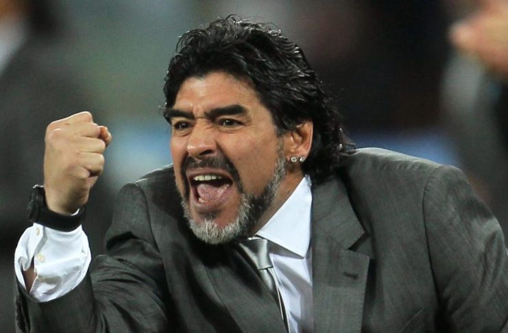Diego Armando Maradona en problemas con la justicia