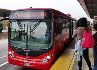 Cambios en la flota de TransMilenio