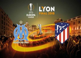 Atlético de Madrid vs Olympique de Marsella, final de la UEFA Europa Leage