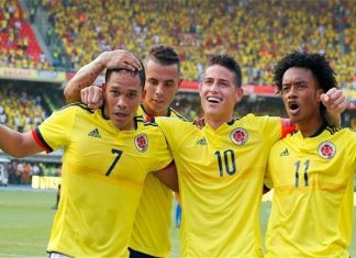 Selección Colombia se prepara en Bogotá
