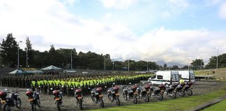 Más de 700 policías reforzarán Bogotá