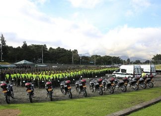 Más de 700 policías reforzarán Bogotá