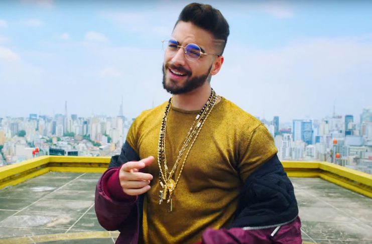 Maluma y la visita a una selección en Rusia