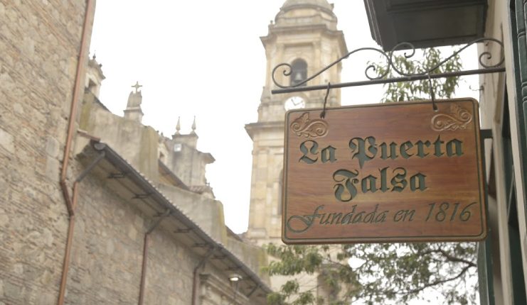 La calle del sabor bogotano