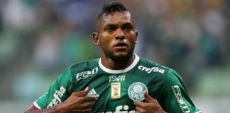 Miguel Ángel Borja y el problema en Palmeiras