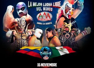 La lucha libre llega a Bogotá