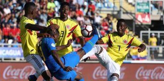 Calendario de Colombia para el hexagonal en el Sudamericano Sub20
