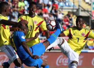 Calendario de Colombia para el hexagonal en el Sudamericano Sub20