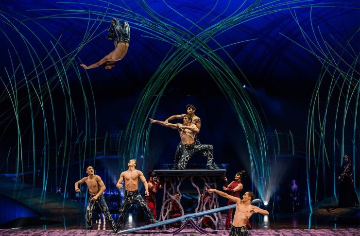 Show de Leo Messi en Cirque du Soleil