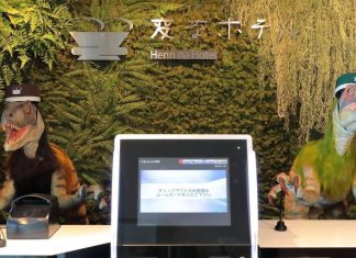 ¡El hotel donde te atienden dinosaurios!