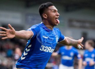 Alfredo Morelos, imparable en Escocia