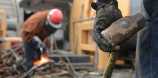 Avanza reconstrucción de cicloruta en la Autopista Norte