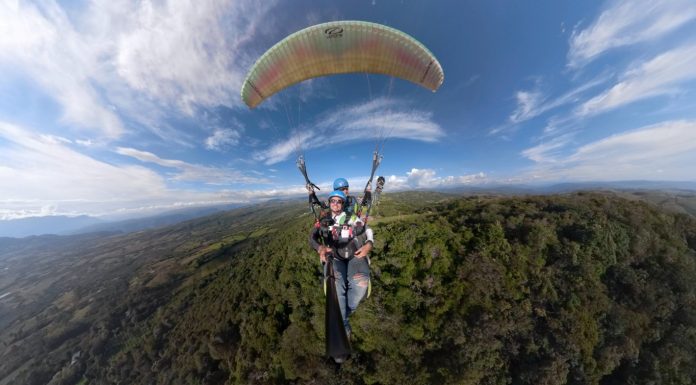 Suspenden actividades deportivas de parapente