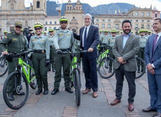 Alcaldía de Bogotá refuerza seguridad para ciclistas