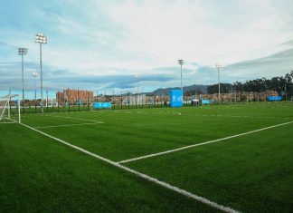 Bogotá ya tiene 100 canchas sintéticas