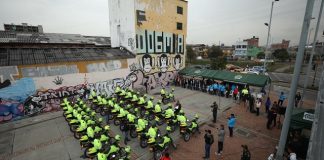 Alcaldía de Bogotá refuerza seguridad de Puente Aranda