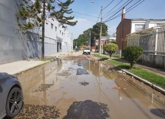 La Alcaldía de Bogotá recupera vía de importante localidad