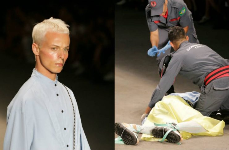 En la Semana de la moda de Sao Paulo muere modelo en pasarela