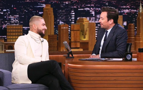 Maluma fue invitado al show de Jimmy Fallon