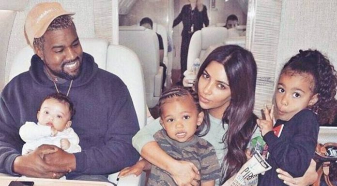 Kim Kardashian y su esposo Kanye West están por tener a su cuarto hijo