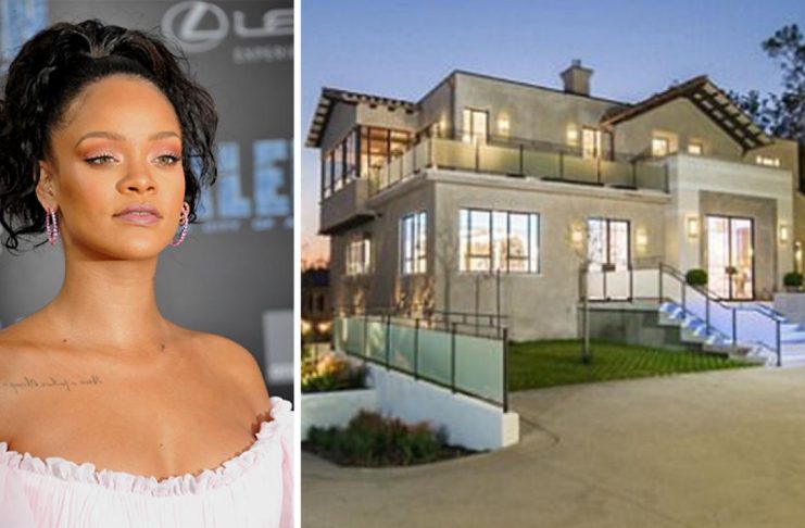 Conozca la mansión que Rihanna alquila en Los Ángeles