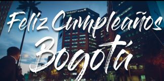 Bogotá, feliz cumpleaños