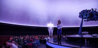 Encuentro de astronomía en el Planetario