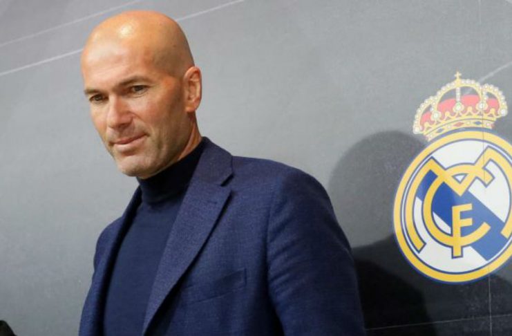 “Estoy contento de tener a James en la plantilla”, Zinedine Zidane