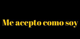 Firma este pacto: «hoy me acepto, hoy me amo»