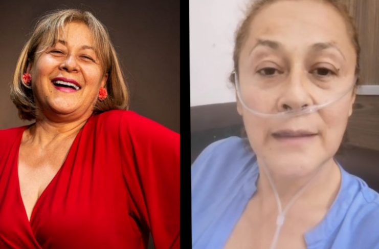 La actriz Alina Lozano creyó que perdía la batalla contra el Covid-19 La actriz Alina Lozano creyó que perdía la batalla contra el Covid-19