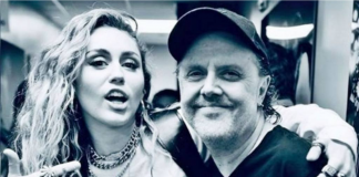 Metallica y Miley Cyrus presentaron en vivo “Nothing Else Matters” Metallica y Miley Cyrus