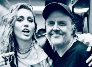 Metallica y Miley Cyrus presentaron en vivo “Nothing Else Matters” Metallica y Miley Cyrus