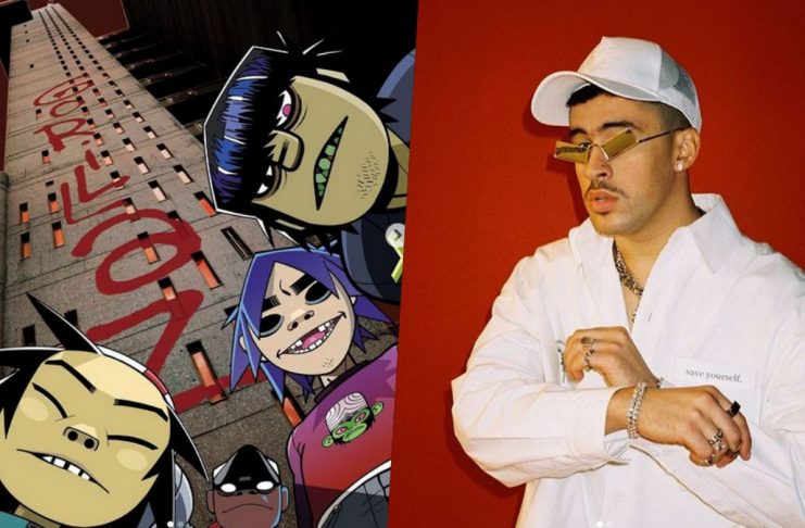 Gorillaz y Bad Bunnny conmocionan a todo el publico GORILLAZ FT BAD BUNNY