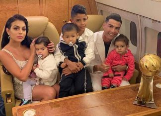 Cristiano Ronaldo: Ya no son cuatro ¡Son seis! Cristiano Ronaldo y su familia