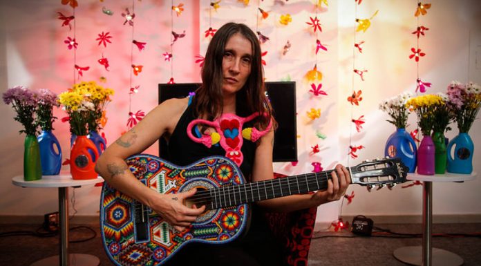 Andrea Echeverri homenaje a las victimas de violencia sexual Andrea Echeverri