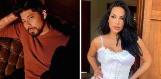 Andrea Valdiri y Lowe León discuten la paternidad de Adhara Andrea Valdiri y Lowe Leon