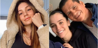 Papá de Lina Tejeiro investigado por drogas Lina Tejeiro y su papa