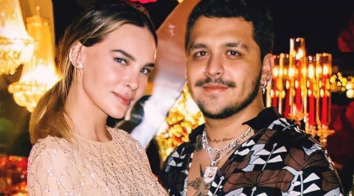 Tierno detalle que tuvo Belinda con Christian Nodal Tierno detalle que tuvo Belinda con Christian Nodal