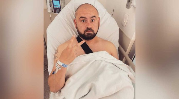 Ricardo Quevedo publicó una foto en el hospital Ricardo Quevedo publicó una foto en el hospital