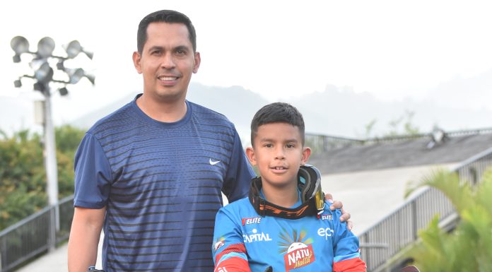 Lorenzo Idárraga el ‘Correcaminos’ del bicicrós Bicicrós