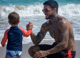 Mateo Carvajal se metió un susto impresionante al jugar con su hijo mateo carvajal