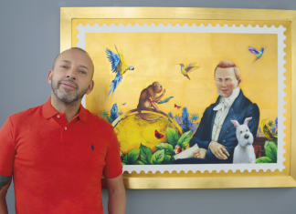 En el alma de un colibrí, así es el artista plástico Gabriel Ortega Gabriel Ortega